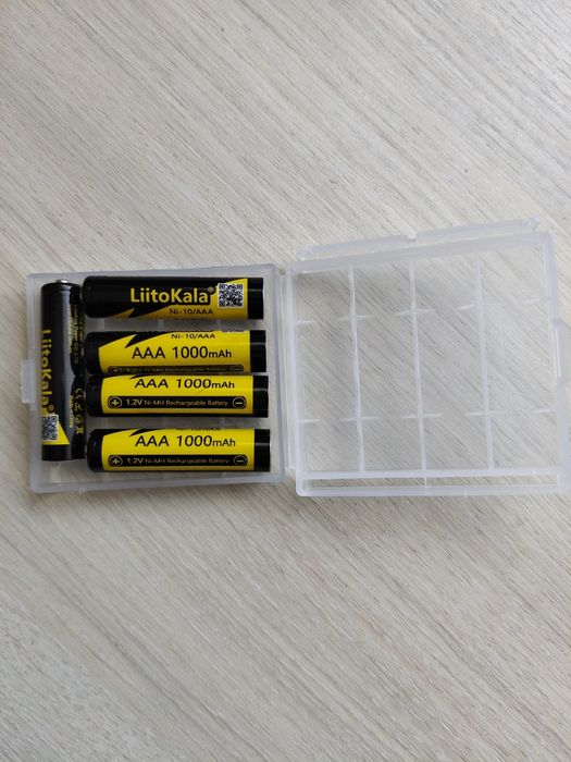 Акумулятори liitoKala 1.2v 1000mAh