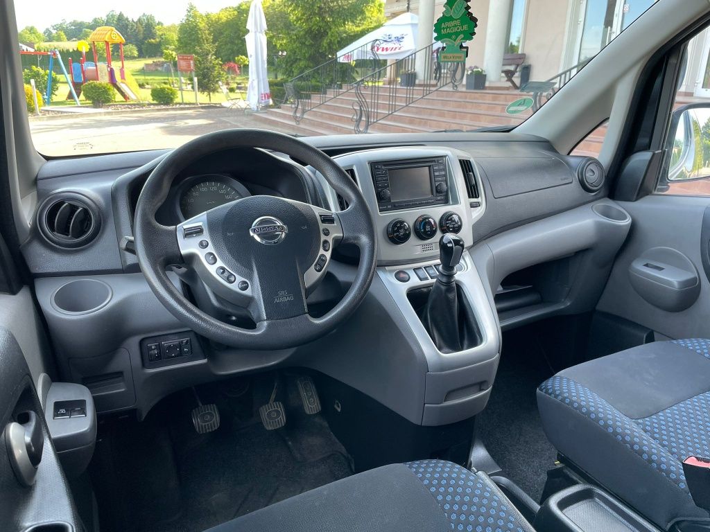 NISSAN NV200 Evalia 1.5 DCI 110KM navi kamera cofania niski przebieg