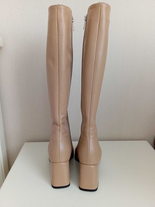 Нові чоботи шкіра новые сапоги кожа