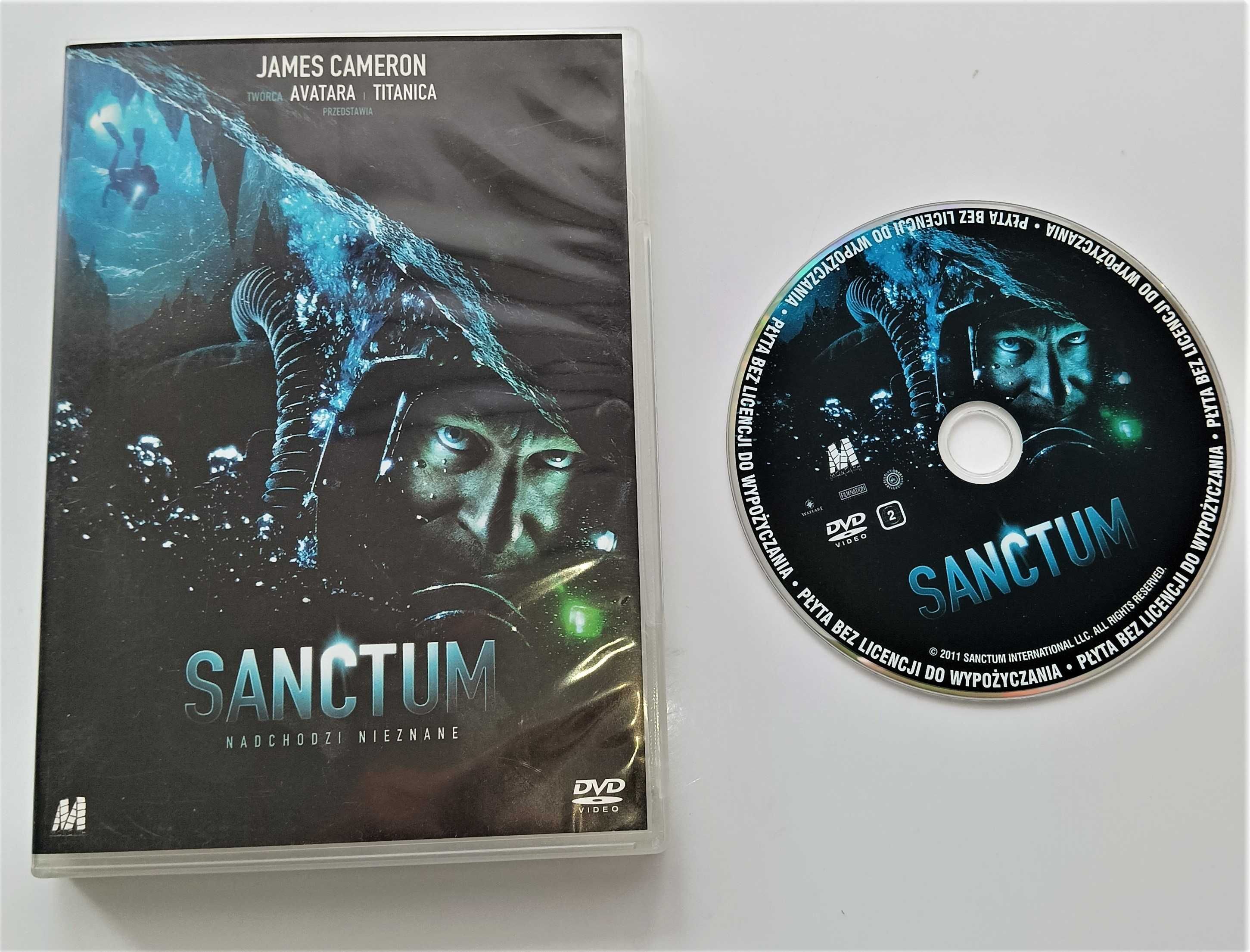 Sanctum reż. Cameron film płyta DVD