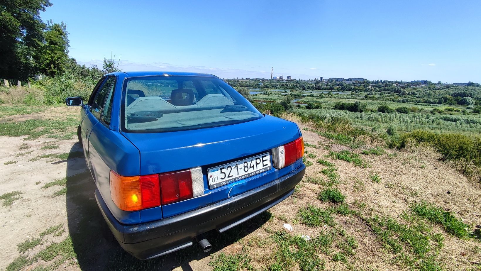 Audi 80 b3 1.8 на повному ходу