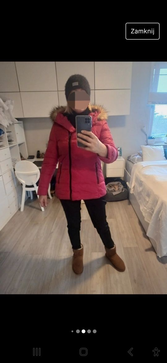 Kurtka puchowa Monnari Fuksja XL 42