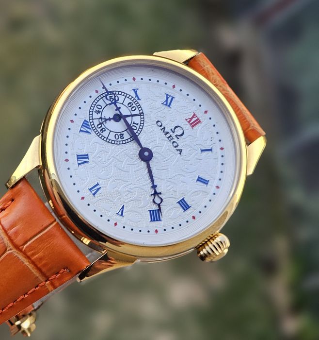 Omega Pasówka piękny zegarek