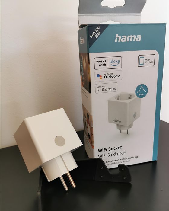 Tomada Inteligente Wi-Fi Hama 3680W 16A – nova