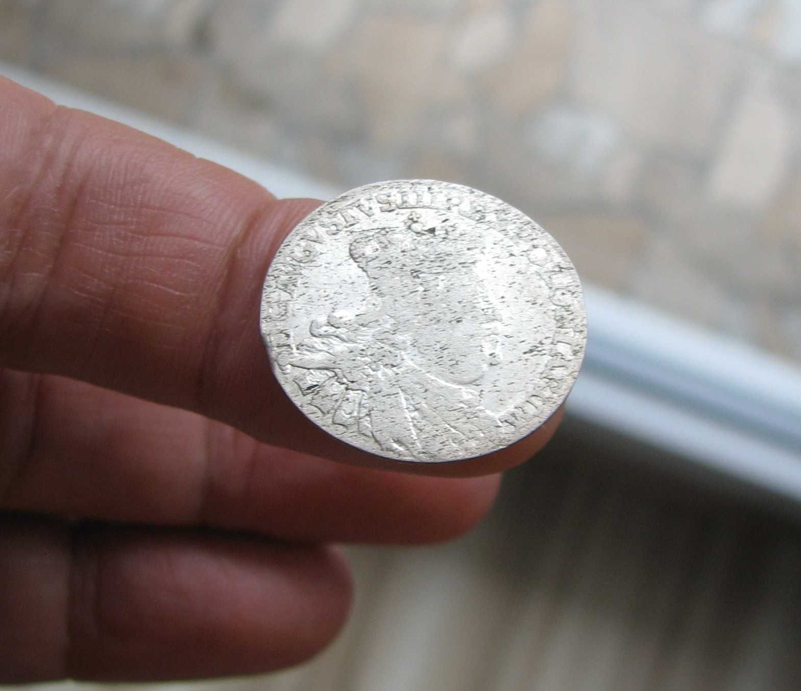 August III Sas, szóstak 1756 EC, Lipsk R2!