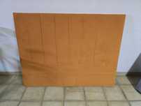 Cabeceira cama Veludo Laranja 1.60x1.20x0.5