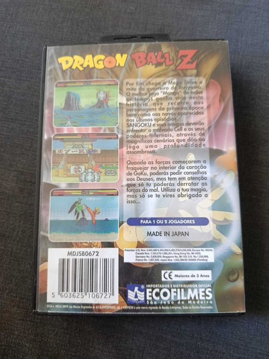 Dragon Ball Z – Sega Mega Drive (completo, original)