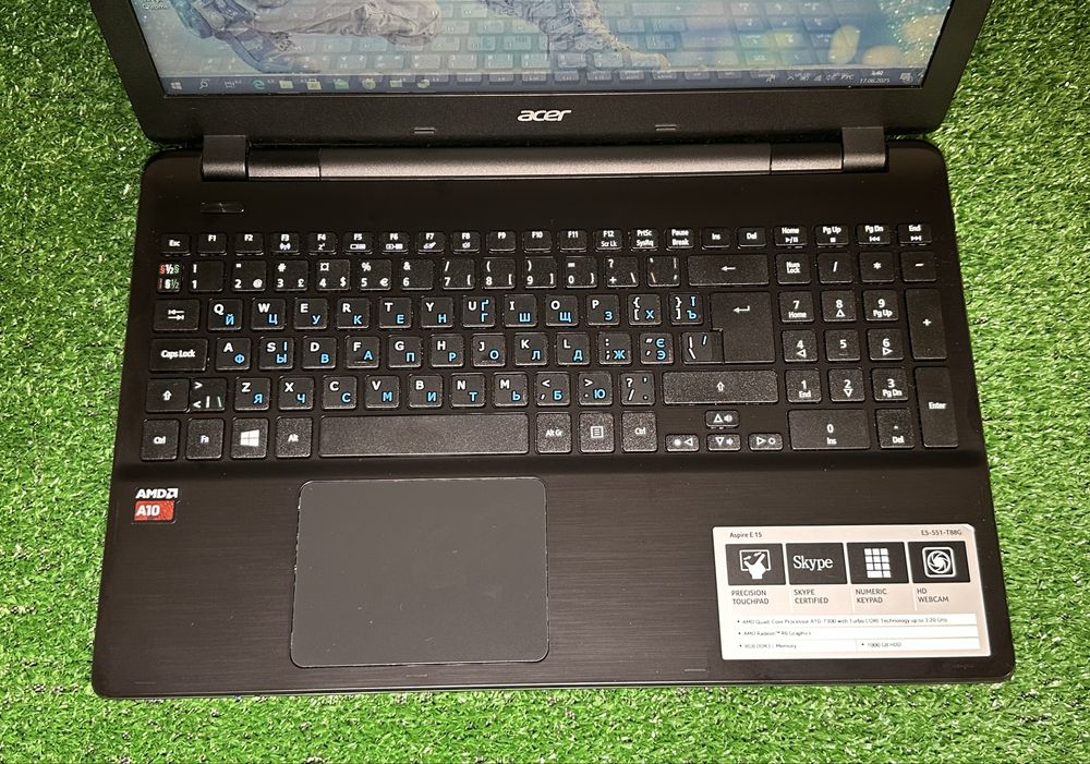 Ноутбук Acer Aspire E5-551 15.6’’ AMD A10-7300 8GB ОЗУ/ 1TB HDD r2003