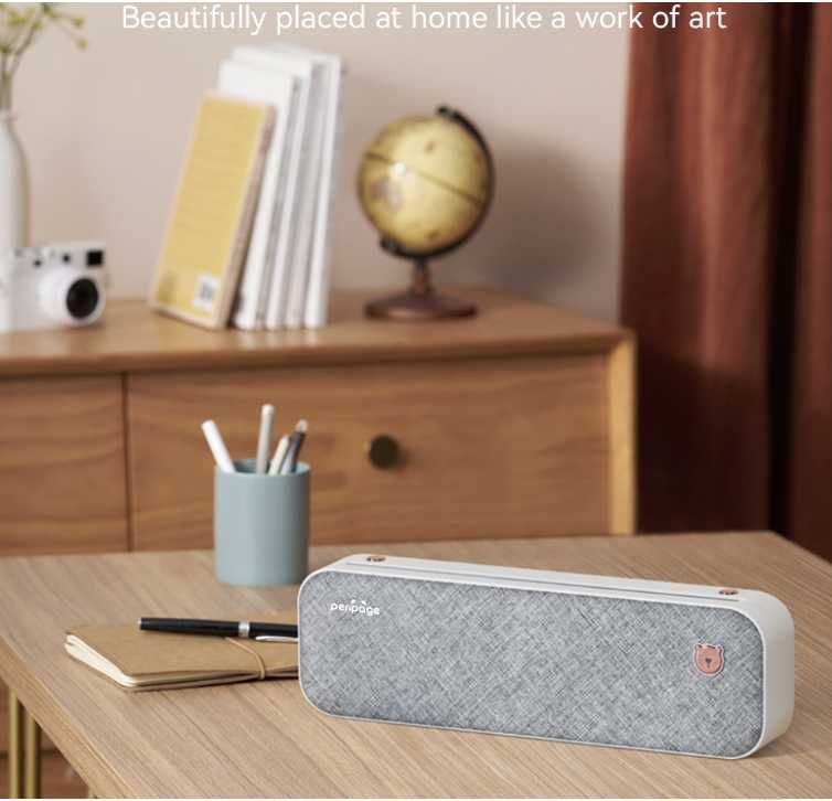 Bluetooth-Принтер PeriPage A4 .Термобезчорнильний. Принтер тату+ 5лис.