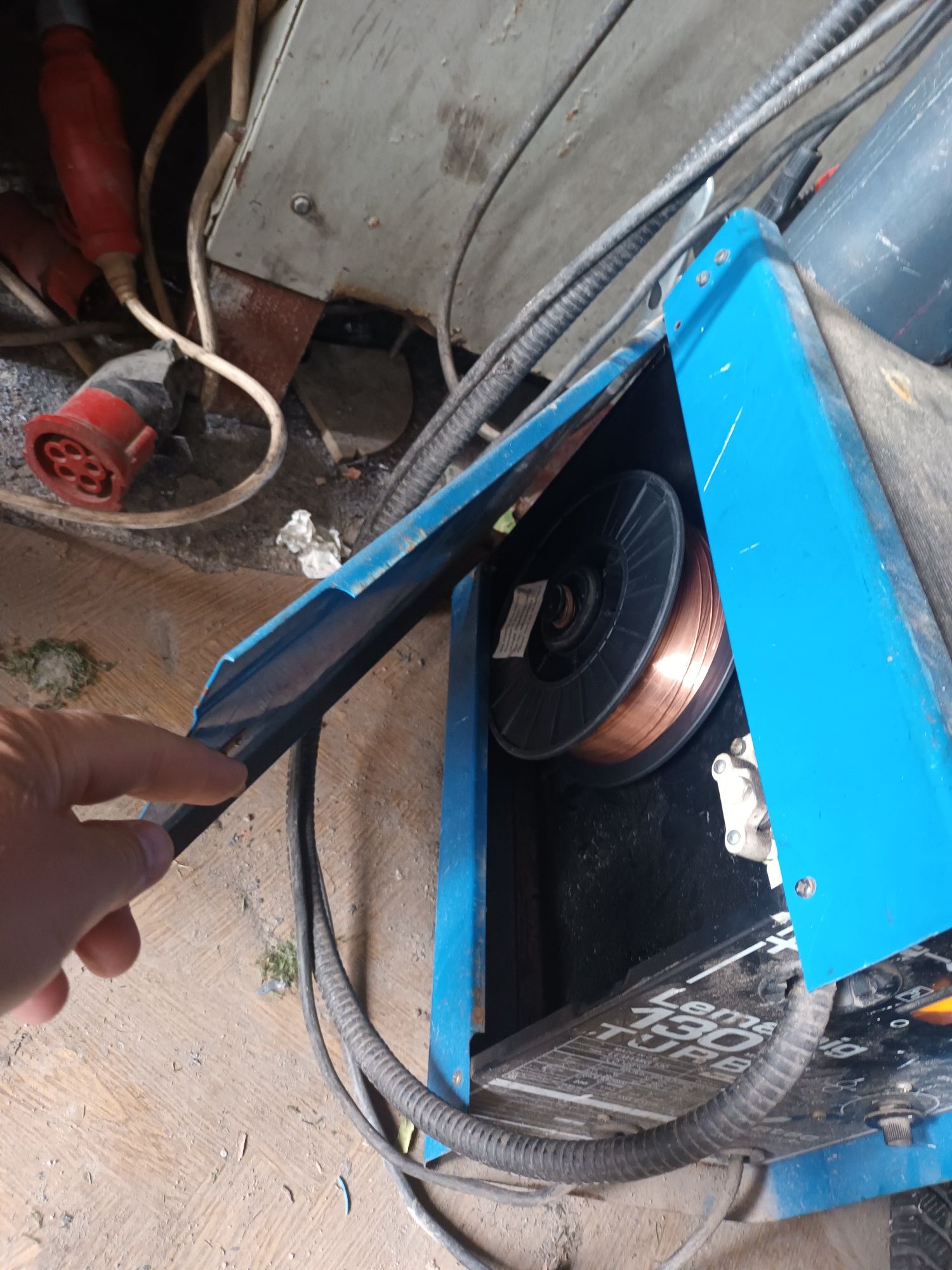 Spawarką migomat lemamig turbo 1300