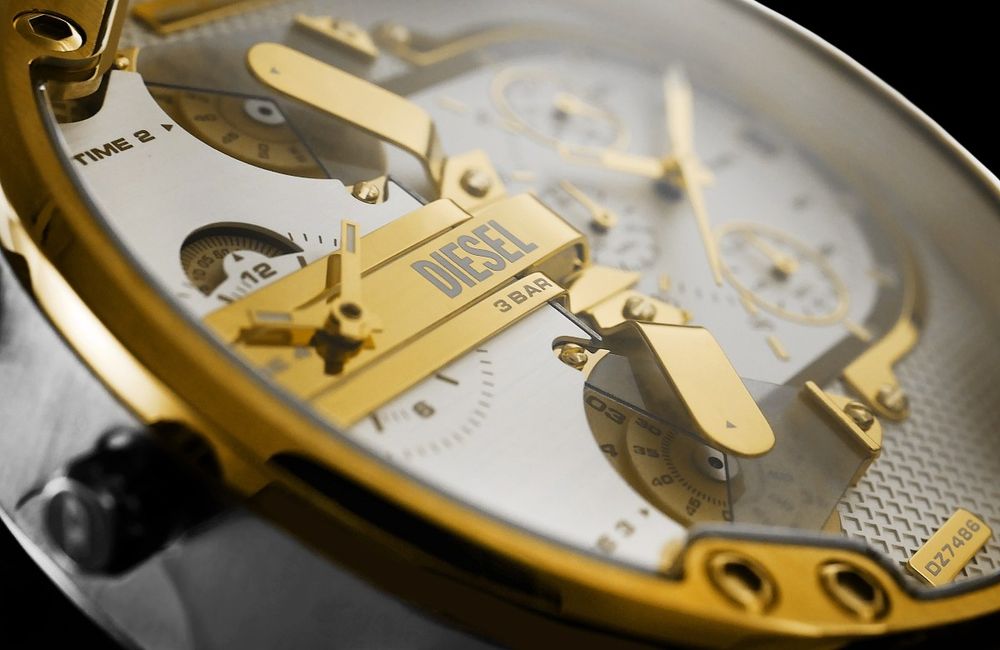 zegarek męski diesel mr daddy chronograph dz7486 + box