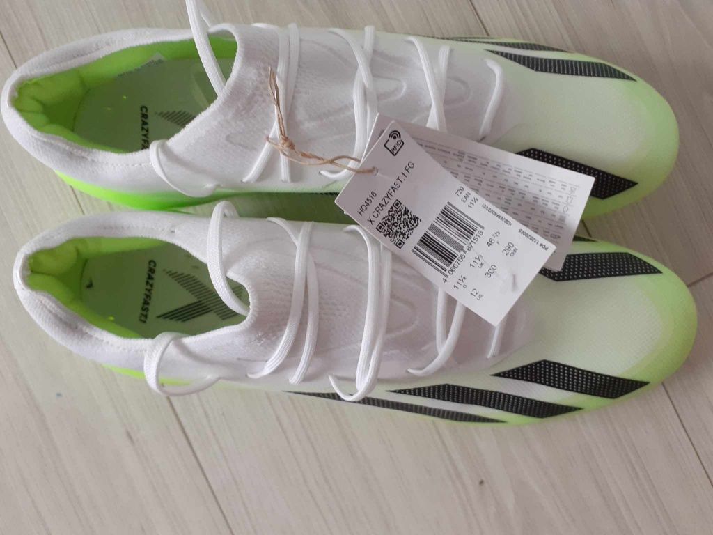 Profesjonalne buty piłkarskie korki Adidas X Crazyfast.1 FG r.46 2/3