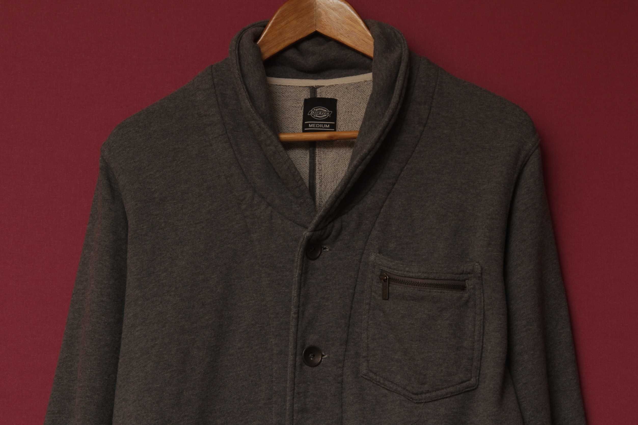 Dickies рр M кофта из хлопка литые пуговицы