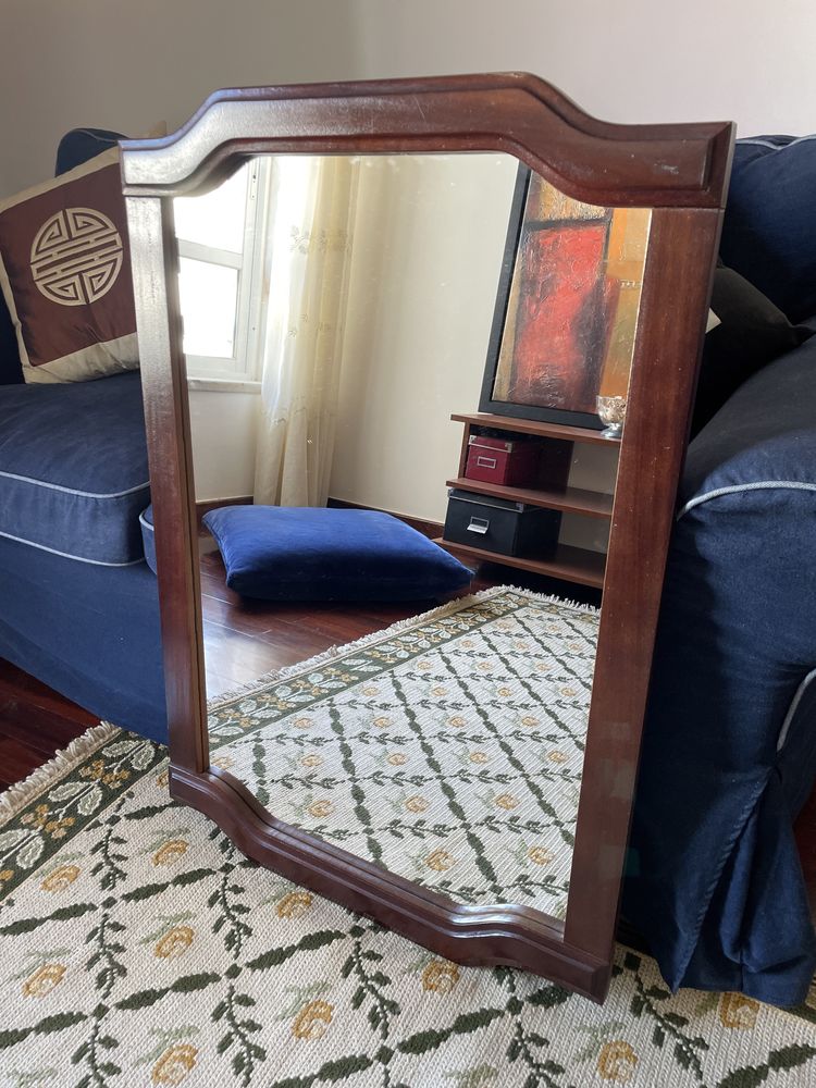Espelho 80cm por 90 cm óptimas condições