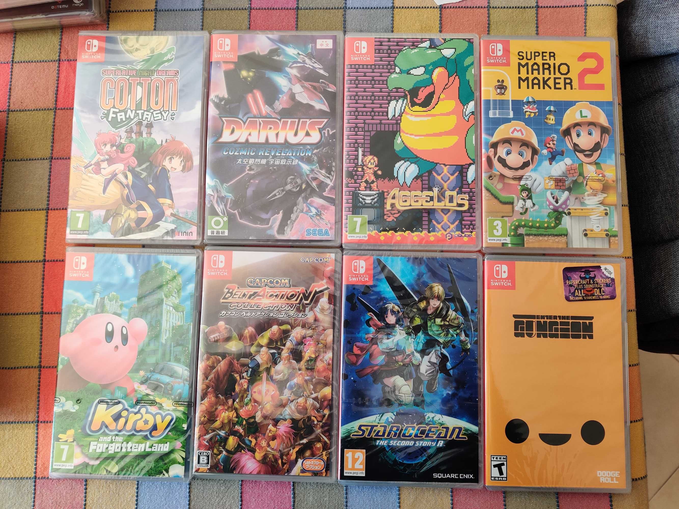 jogos novos nintendo Switch selados