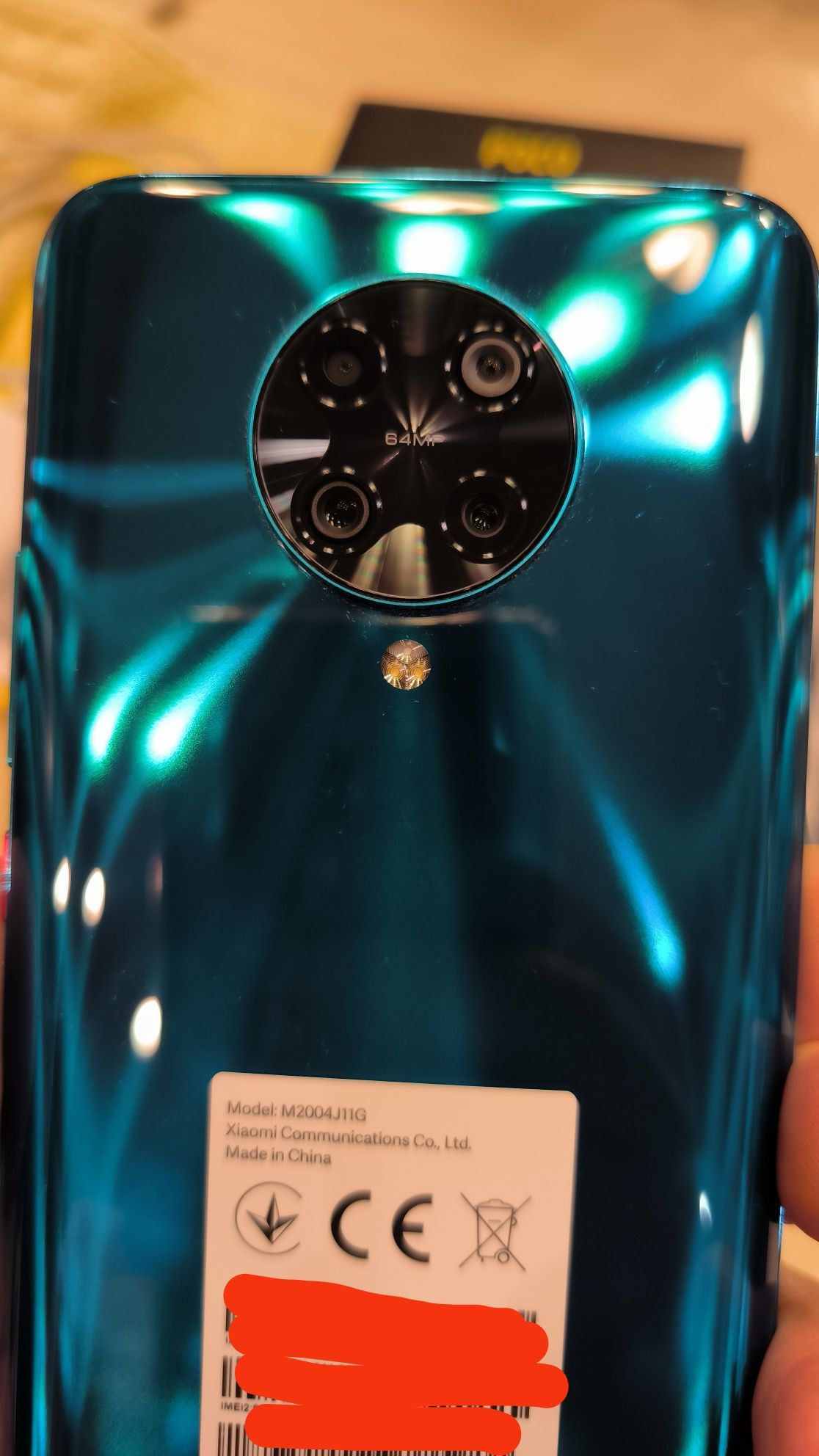 Xiaomi Poco F2 Pro 5G 6/128 GB Neon blue dual SIM jak nowy