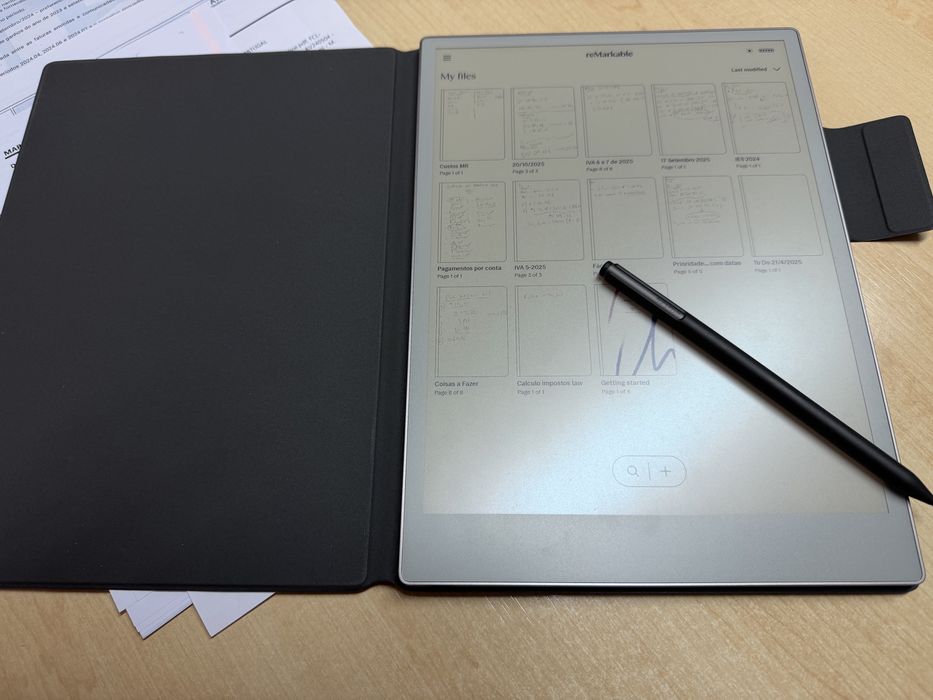 Remarkable Paper Pro Novo, com Teclado