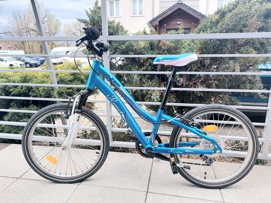 Rower ROMET Cindy 20" z nóżką I dzwonkiem