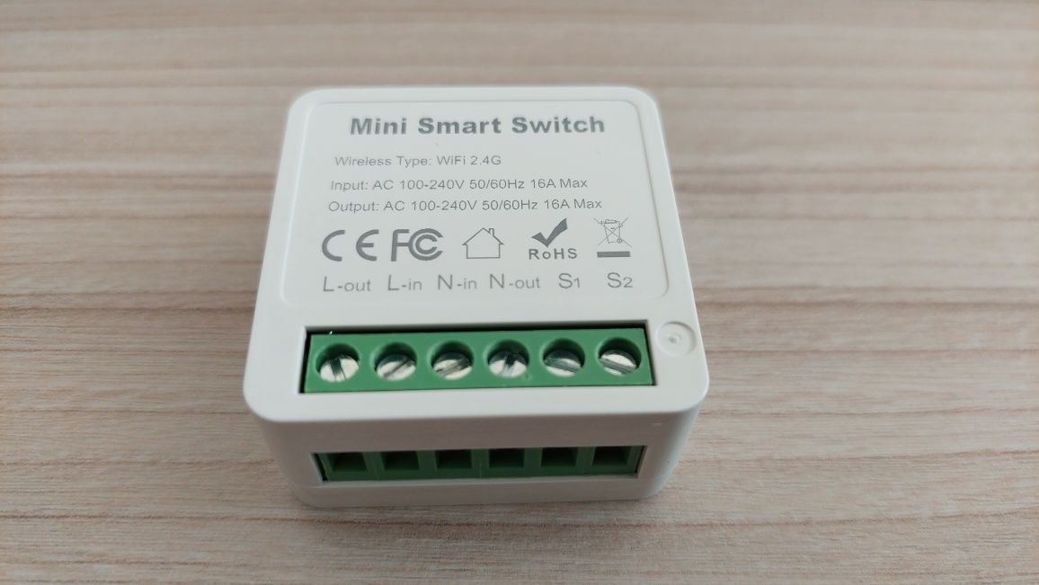 Mini Wi-Fi DIY przełącznik, smart swich, Tuya, 16A