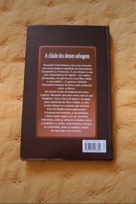 Livro Isabel Allende cidade dos deuses selvagens