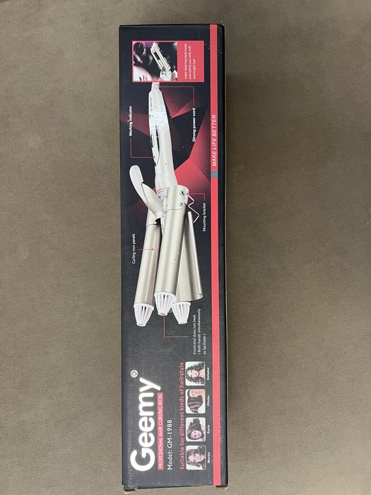 Потрійна плойка Geemy