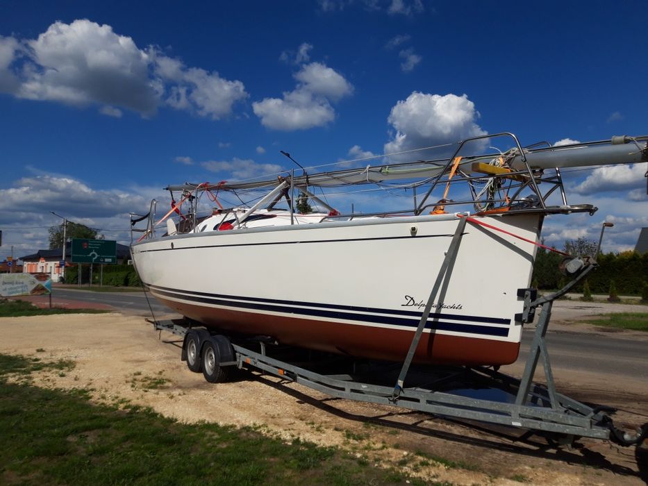 Phila 880 sprzedam żaglówkę Yamaha 9.9 żagle Kevlar PIEKNA