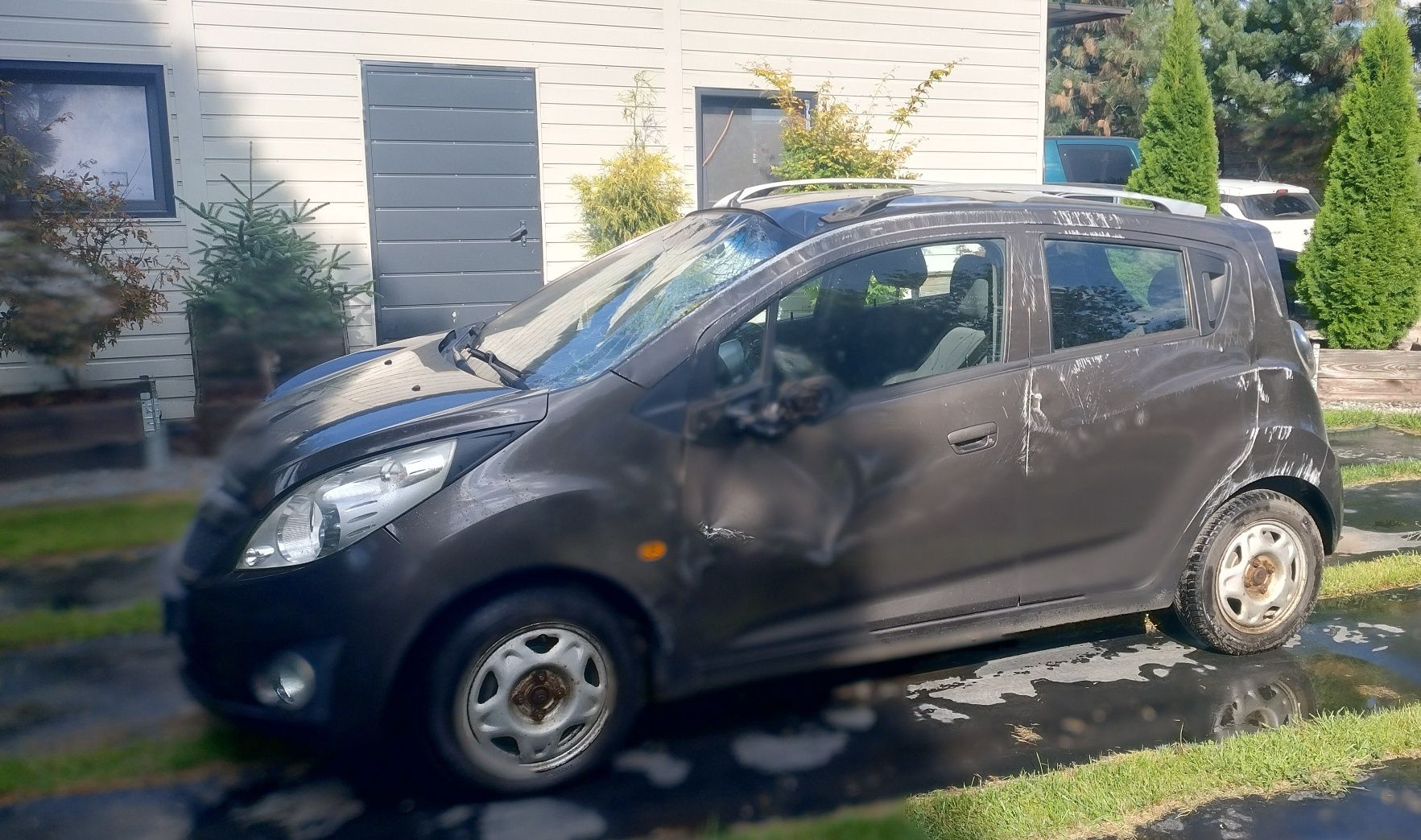 Chevrolet Spark - uszkodzony, jezdny OKAZJA