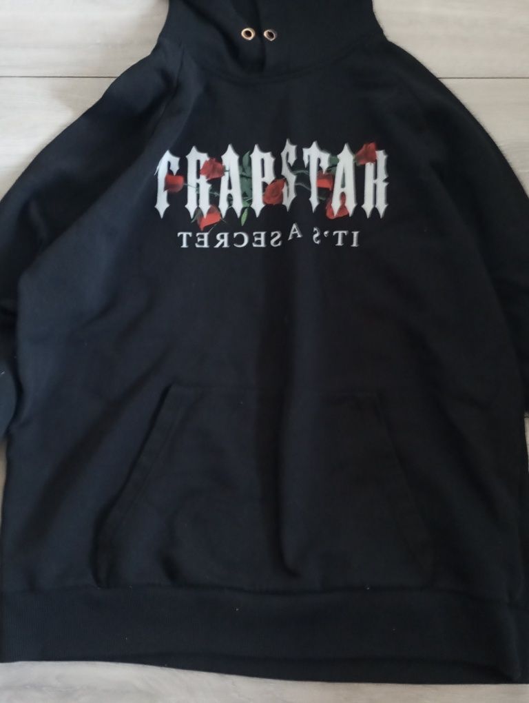 Bluza trapstar czarna z napisami