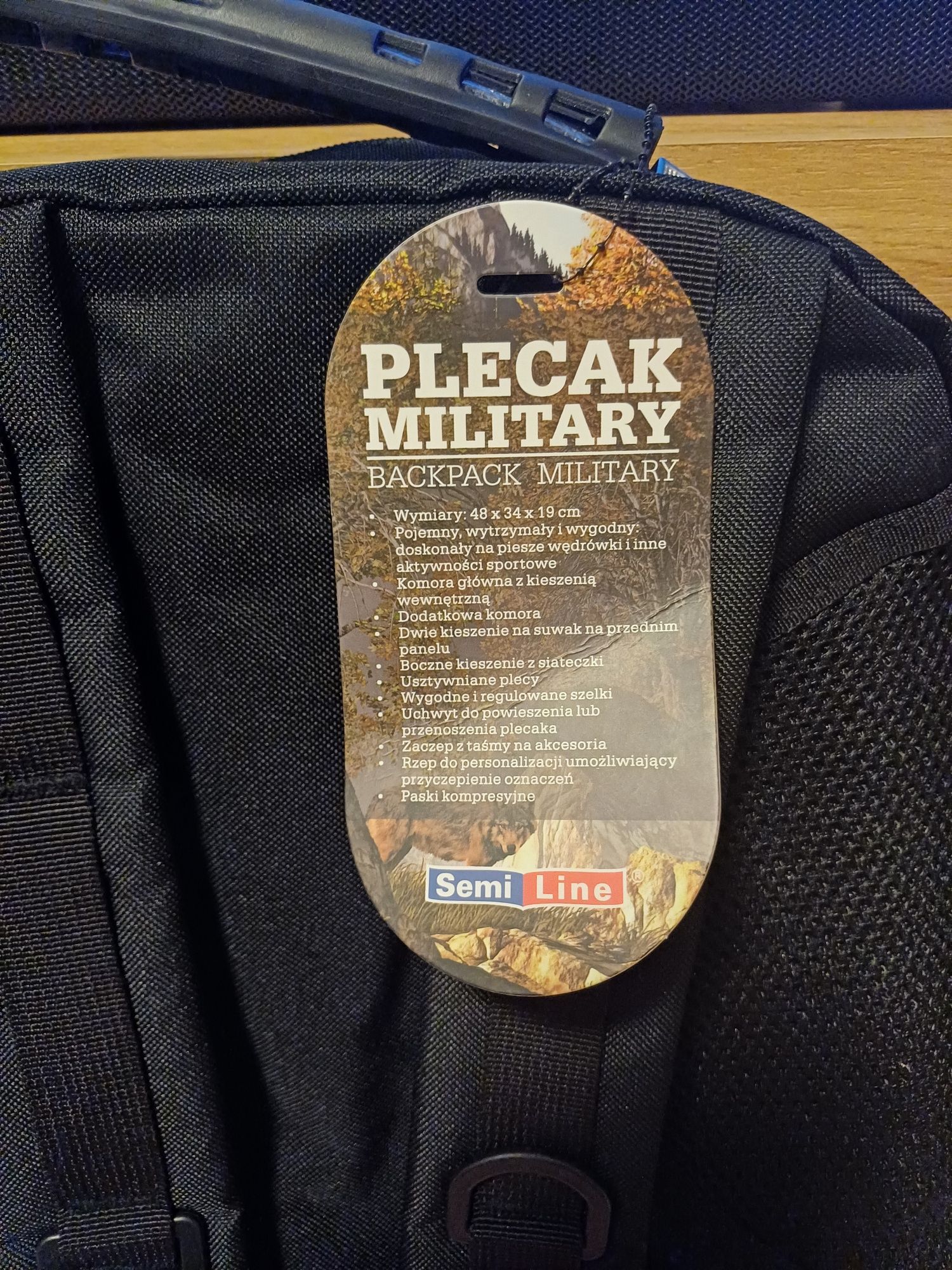 Plecak militarny militarny 40L nowy duży mocny