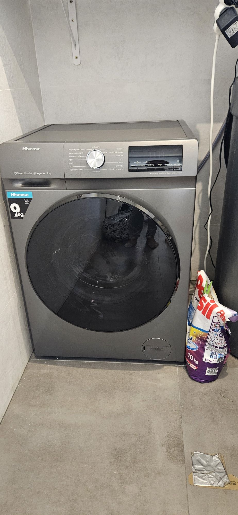 Pralka jak nowa  Hisense  WFQA9014EVJMT PL 9kg