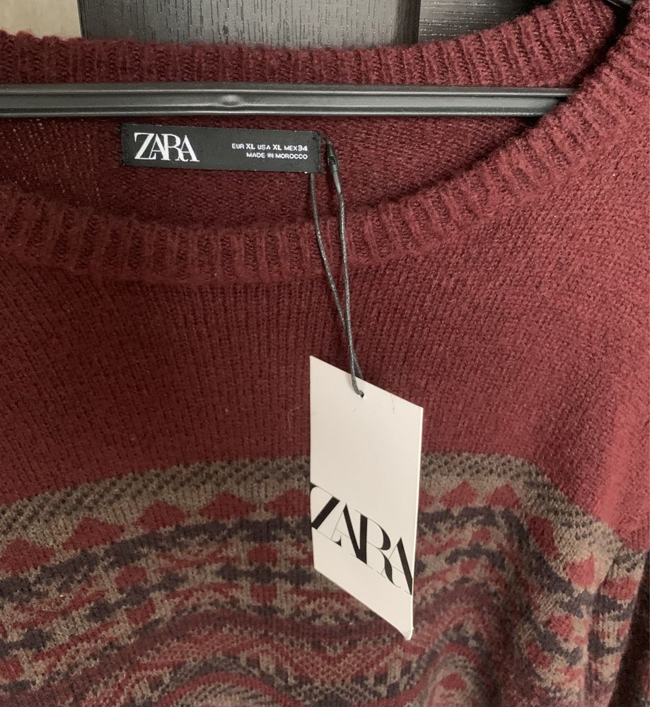 Свитер Zara man XL