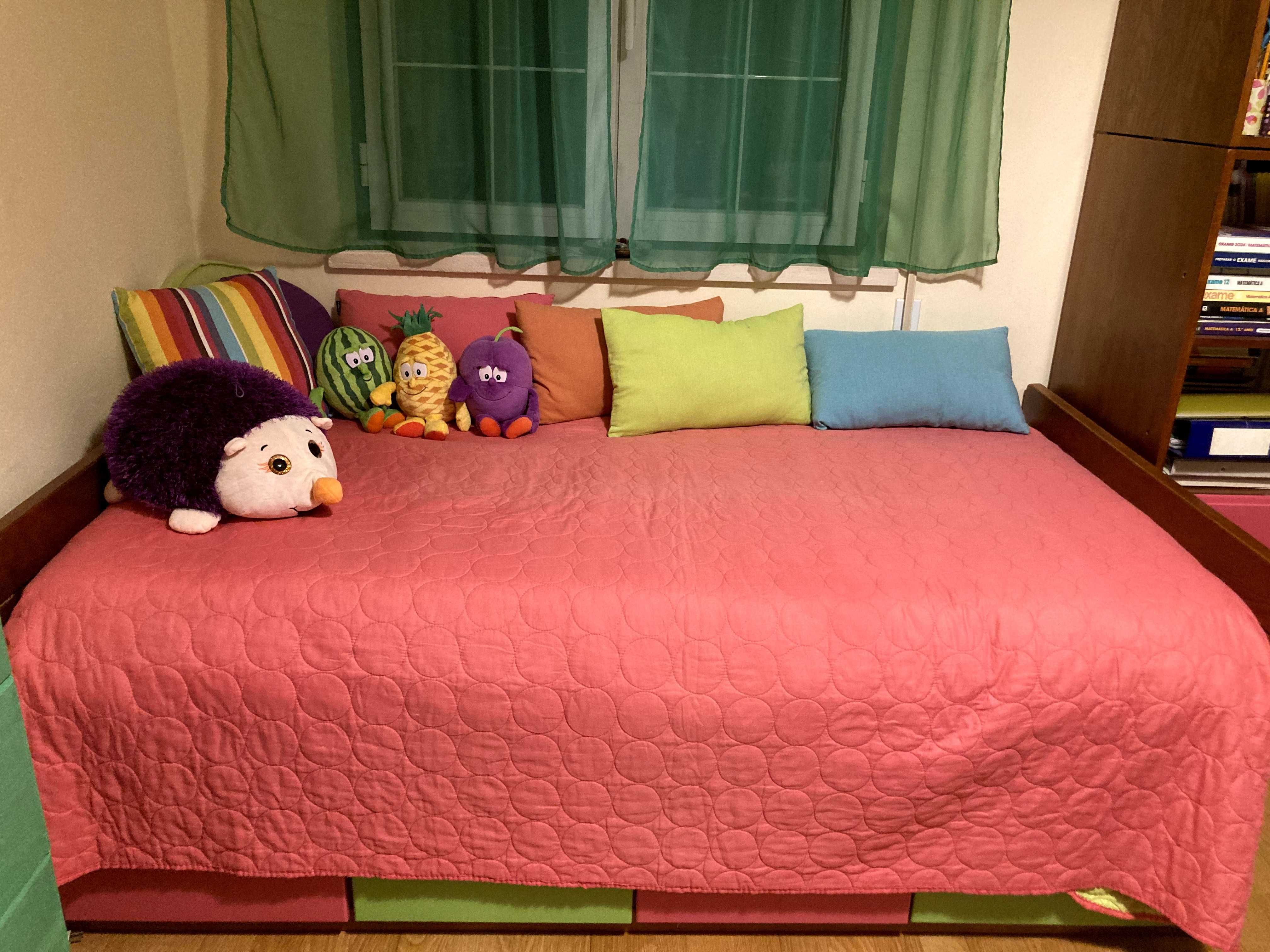 Cama de Criança/Solteiro com Colchão Incluído