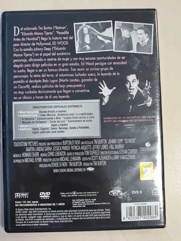 Ed Wood Special Edition - DVD Tim Burton