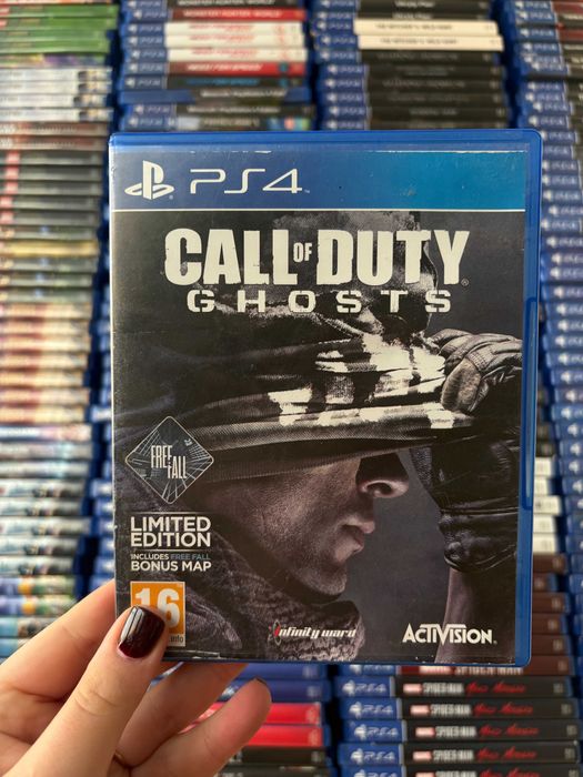 Гра Call of Duty Ghosts на ps4, диск з грою на пс 4, ліцензія