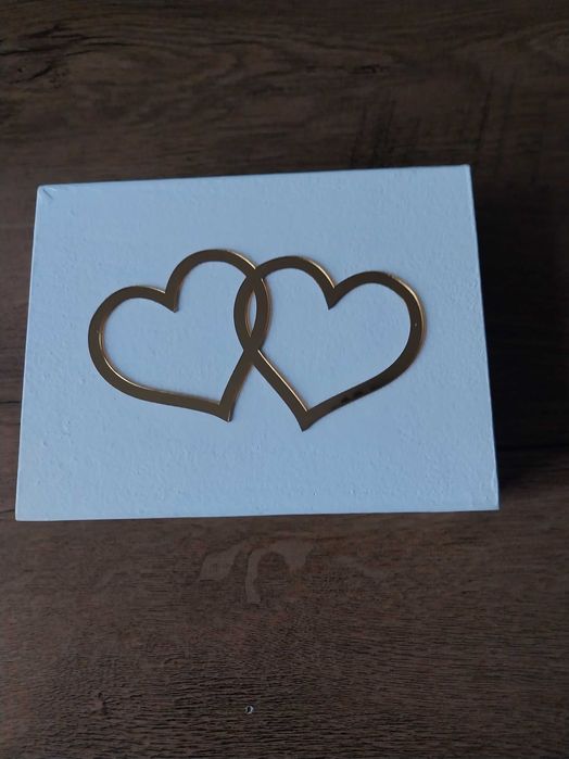 Pudełko na obraczki szybka wysyłka