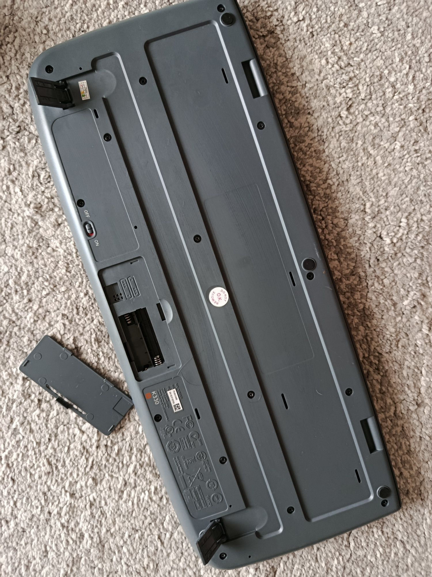 Zestaw Logitech klawiatura + mysz