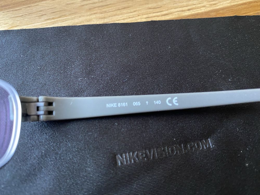 Oprawki NIKE szare model 8161 rozmiar 065 140