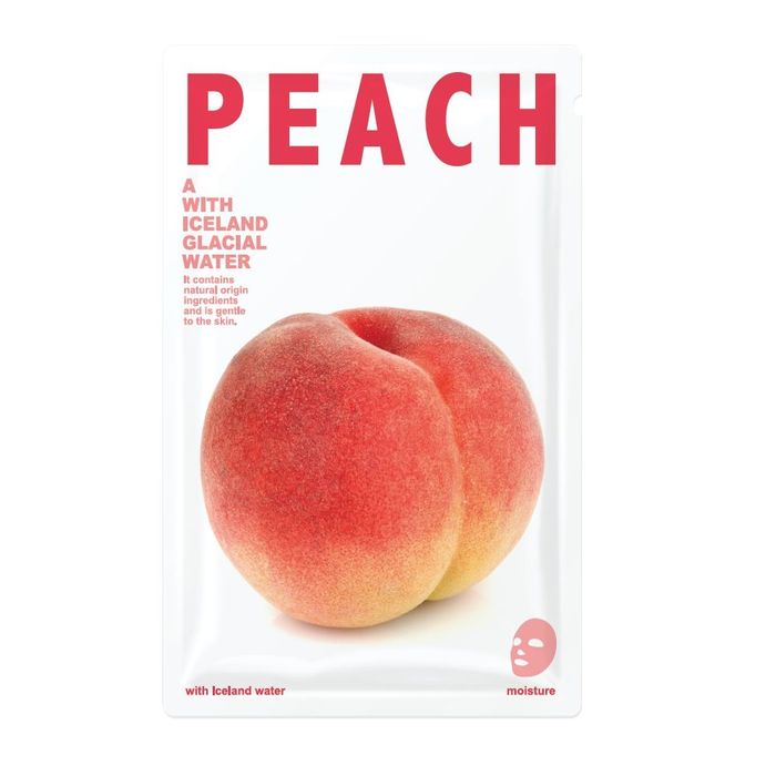 Blue Dot Mask nawilżająca maseczka w płacie Peach 20g