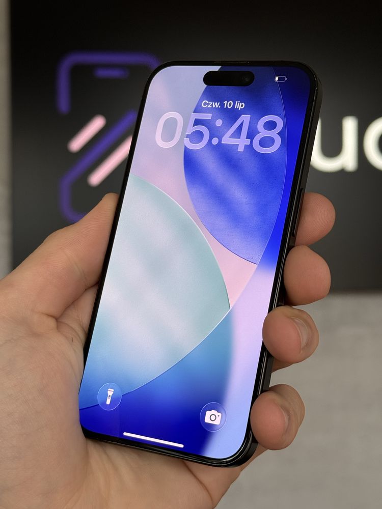 RATY 0% iPhone 15 Pro 128GB e-Sim BATERIA 95% GWARANCJA 12 miesięcy!!!