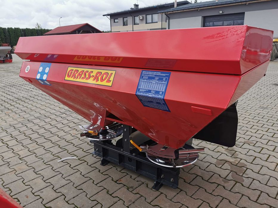 Nowy Dwutarczowy rozsiewacz nawozów MASTER JUNIOR GRASS ROL 600L/1000L