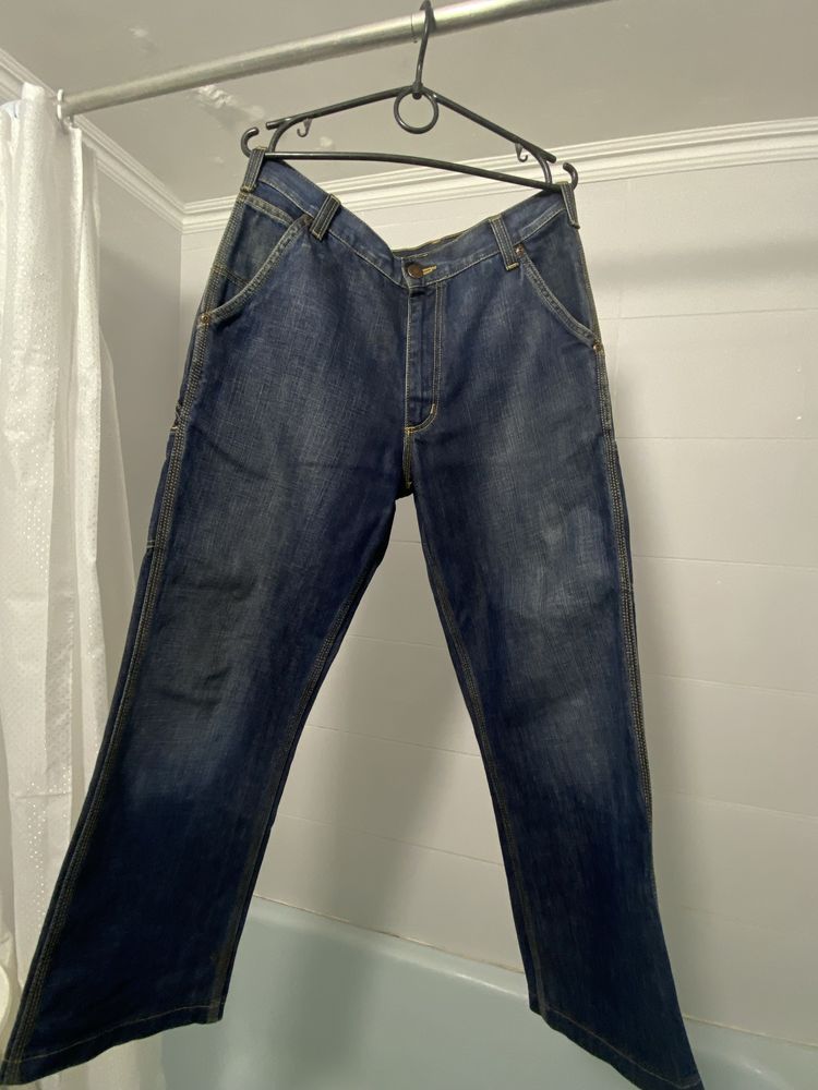 джинсы carhartt , строительные vintage work pants