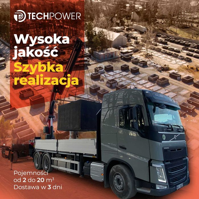 Szambo 10m3 Szamba betonowe zbiorniki zbiornik na deszczówkę 4 6 8 12