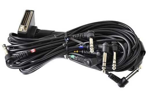 Roland Multicore Kable Jack 6,3 wiązka kabli TD4 9 TD15 TD17 TD25 TD27