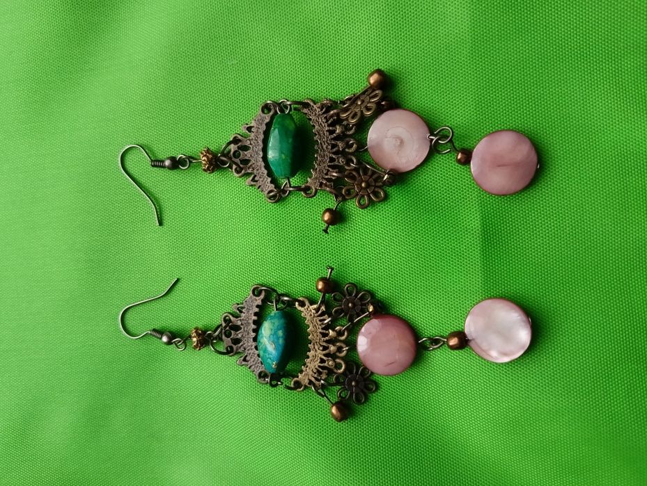 Kolczyki wiszące Vintage