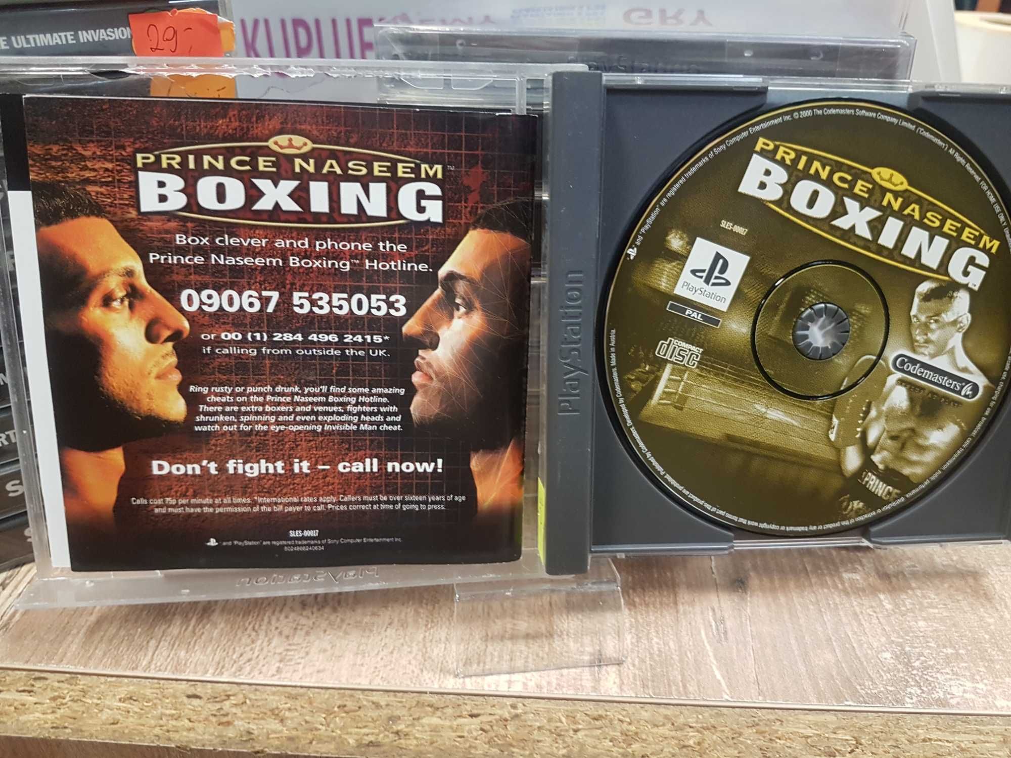 Prince Naseem Boxing  PS1, Sklep Wysyłka Wymiana