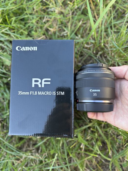 Обєктив canon rf 35mm f1.8 macro