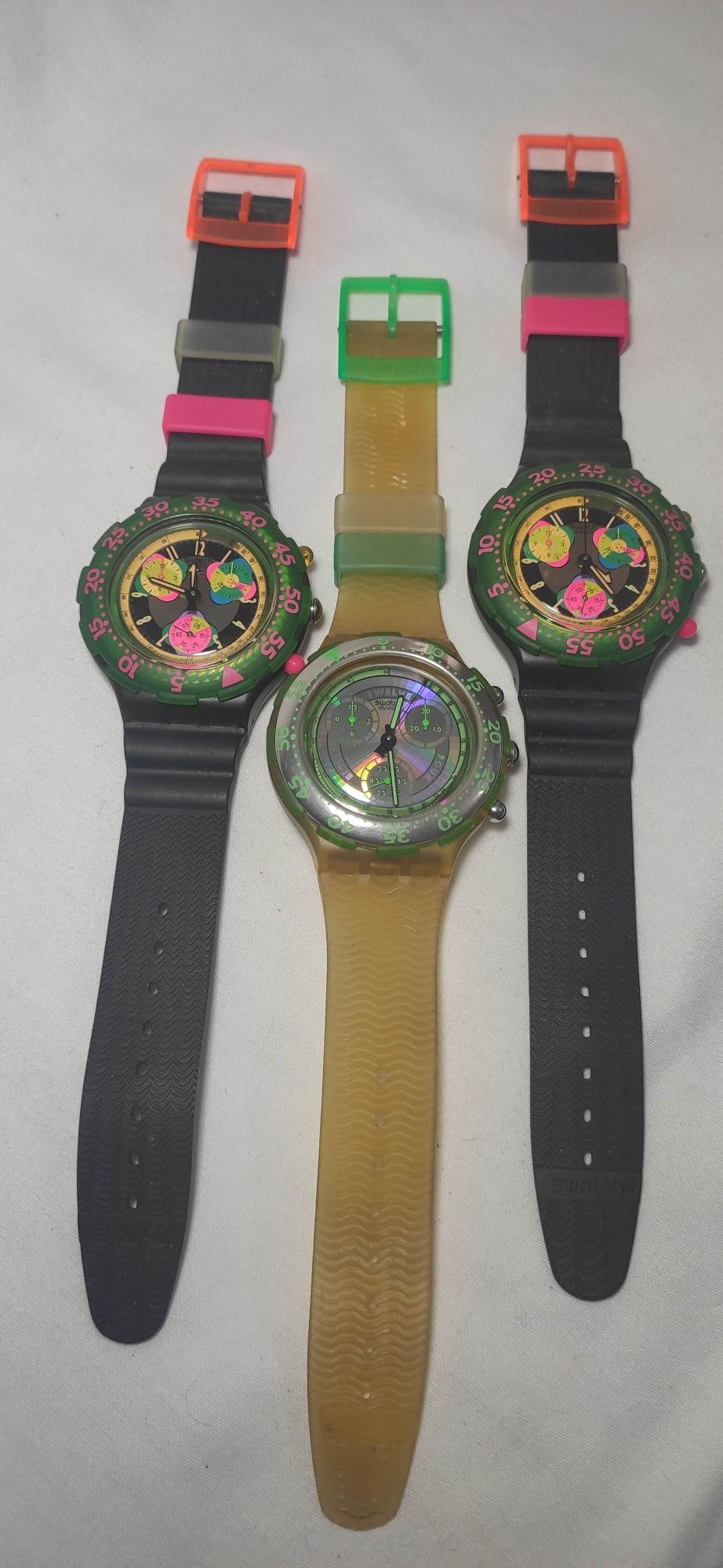 Relógios Swatch de colecção.