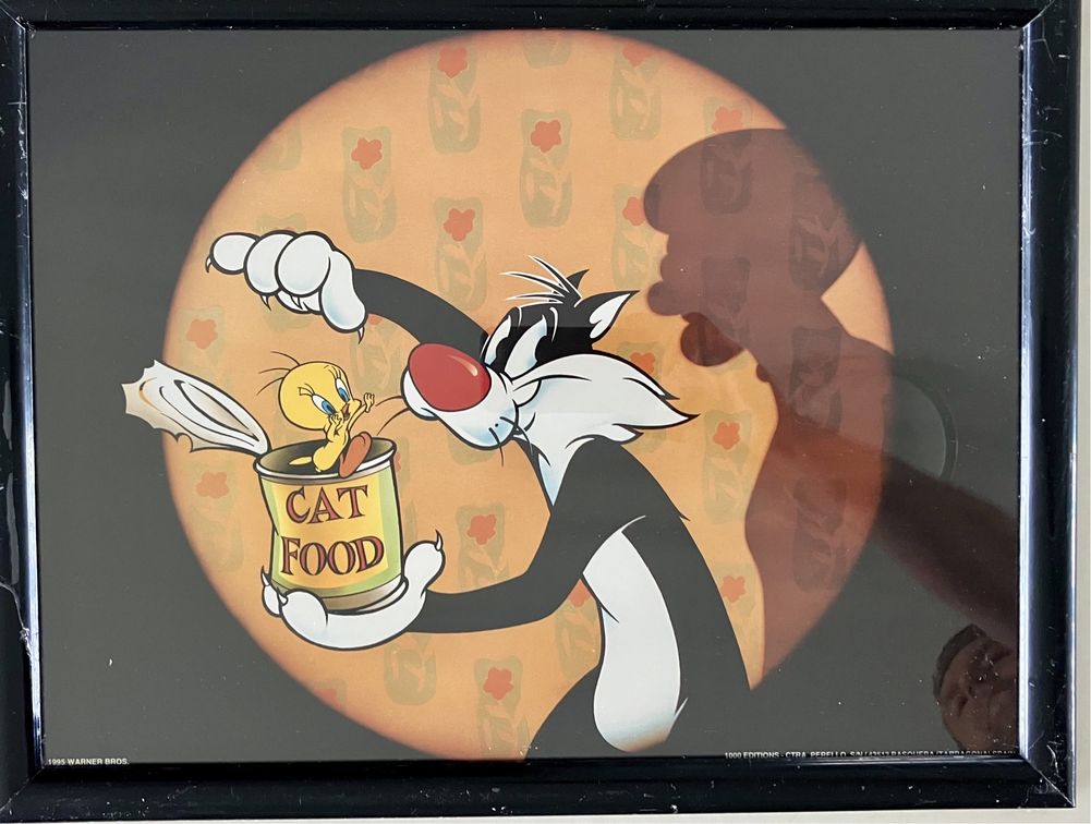 Tweety the bird and Sylvester the cat obrazek