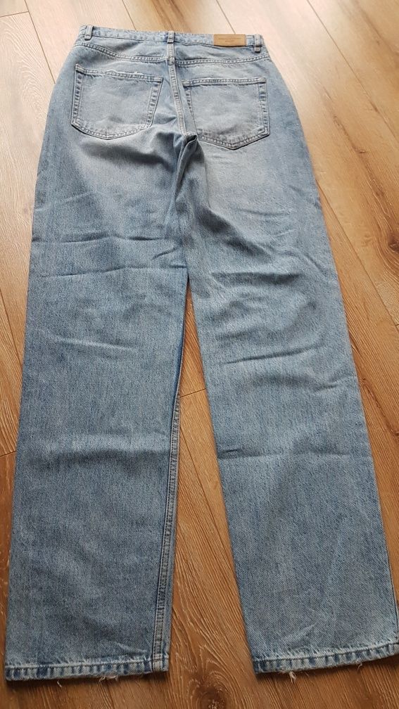 Jeans damski Gina Tricot 90S HIGH WAIST Dżinsy z prostymi nogawkami