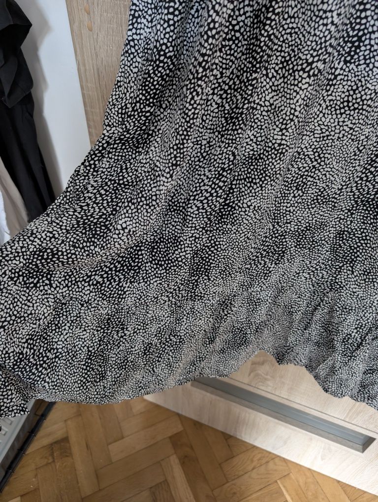 Nowa sukienka z metka Reserved plus size XXL 46 szara długa lato lekka